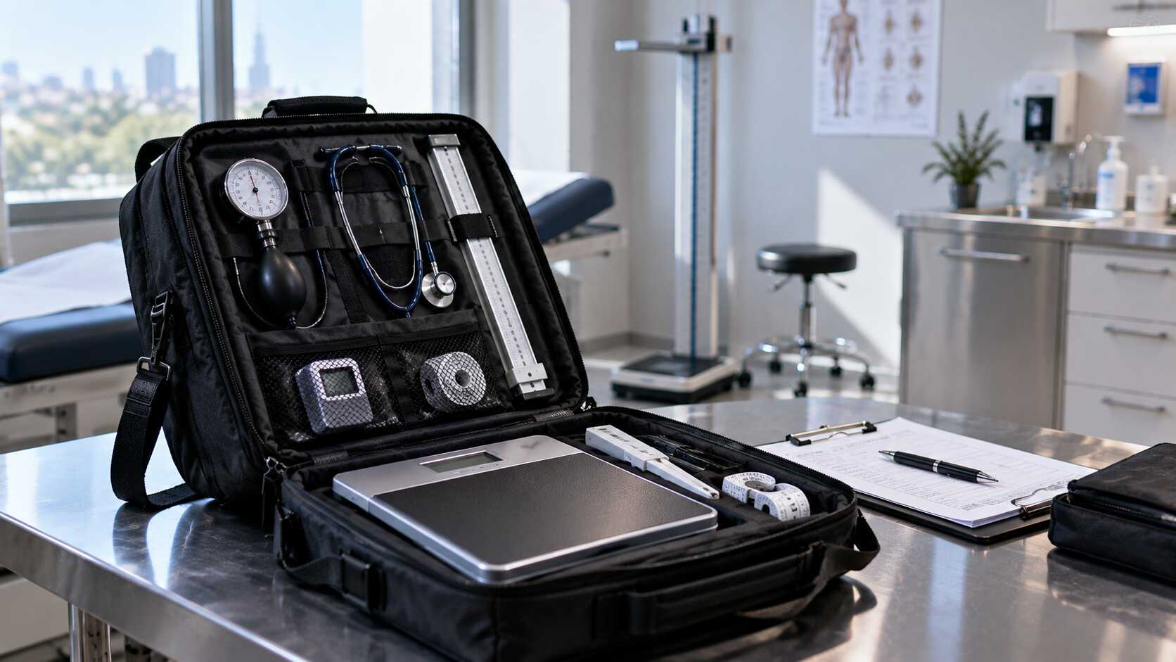 Equipamiento antropométrico para salud