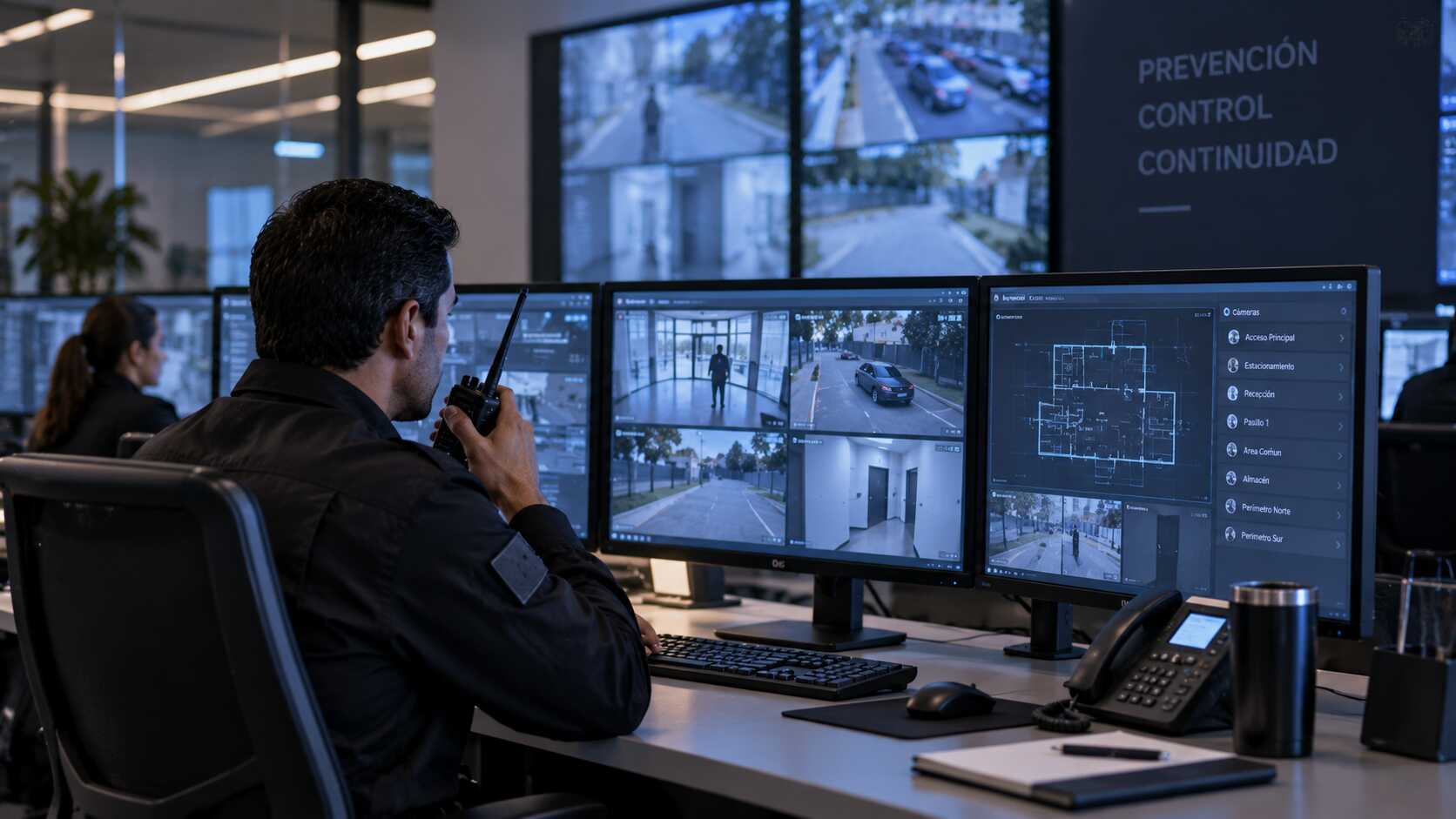 Infraestructura de comunicación inmobiliaria